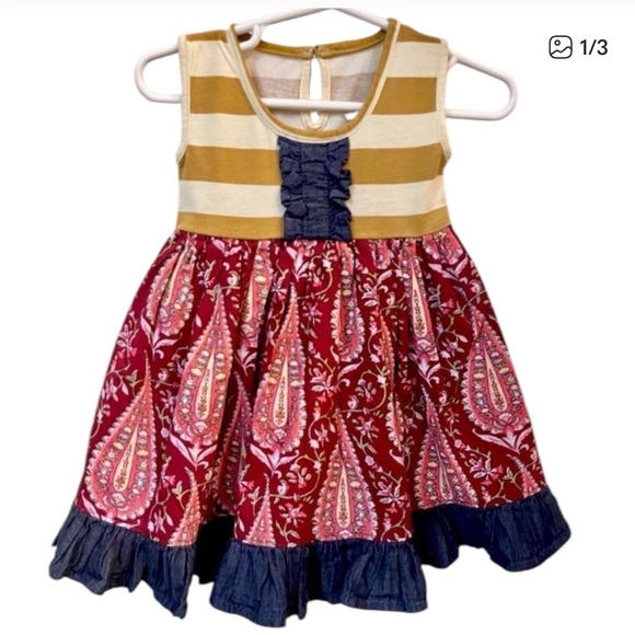 Girls Cute Boutique Dress 12M - Picture 5 of 5